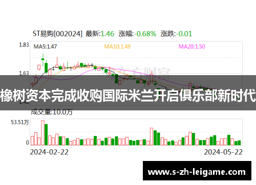 橡树资本完成收购国际米兰开启俱乐部新时代